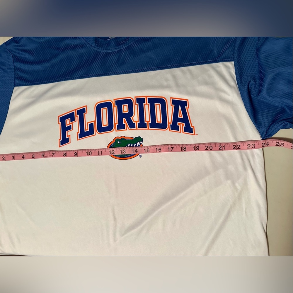 NWT Florida gator long sleeve lightweight polyester breathable top size XL - Picture 4 of 5